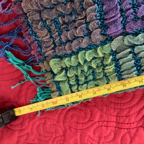 NWT Multicolor Lightweight Scarf Made in Argentina - Picture 4 of 5